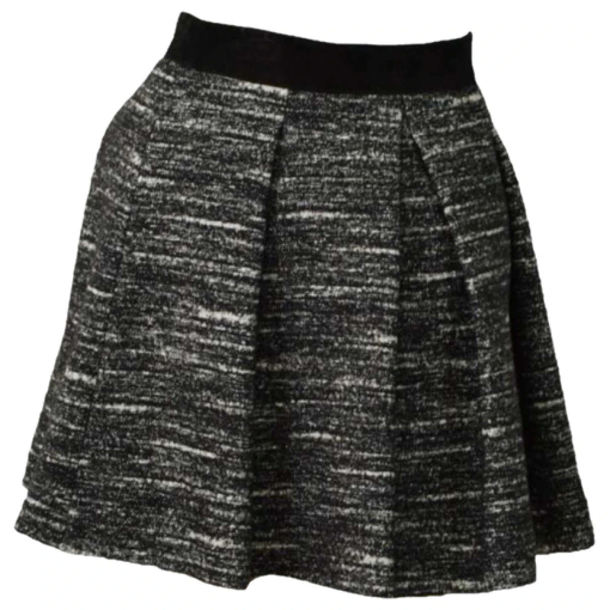 Pre-owned Proenza Schouler Mini Skirt In Anthracite