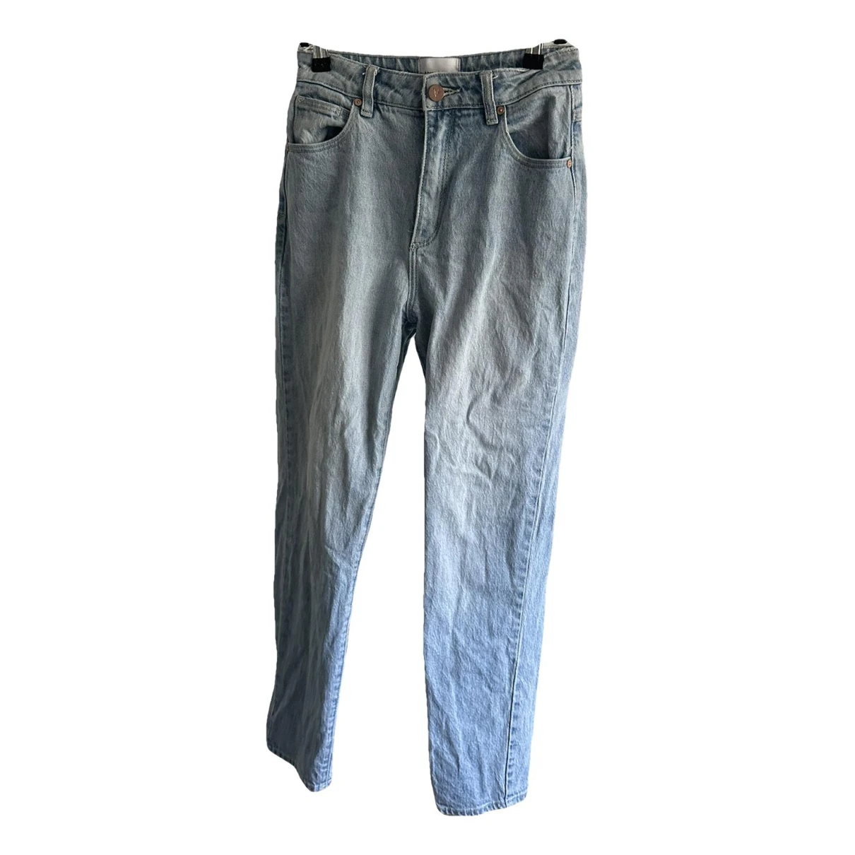 Pre-owned Abrand Straight Jeans In Blue