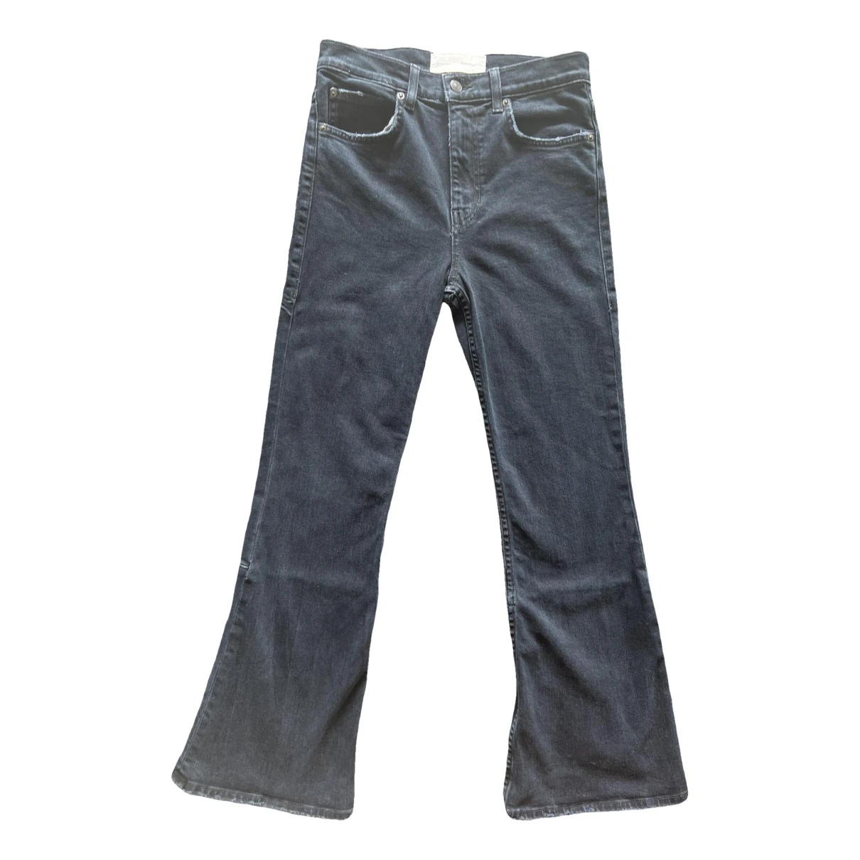 Pre-owned Proenza Schouler Bootcut Jeans In Blue
