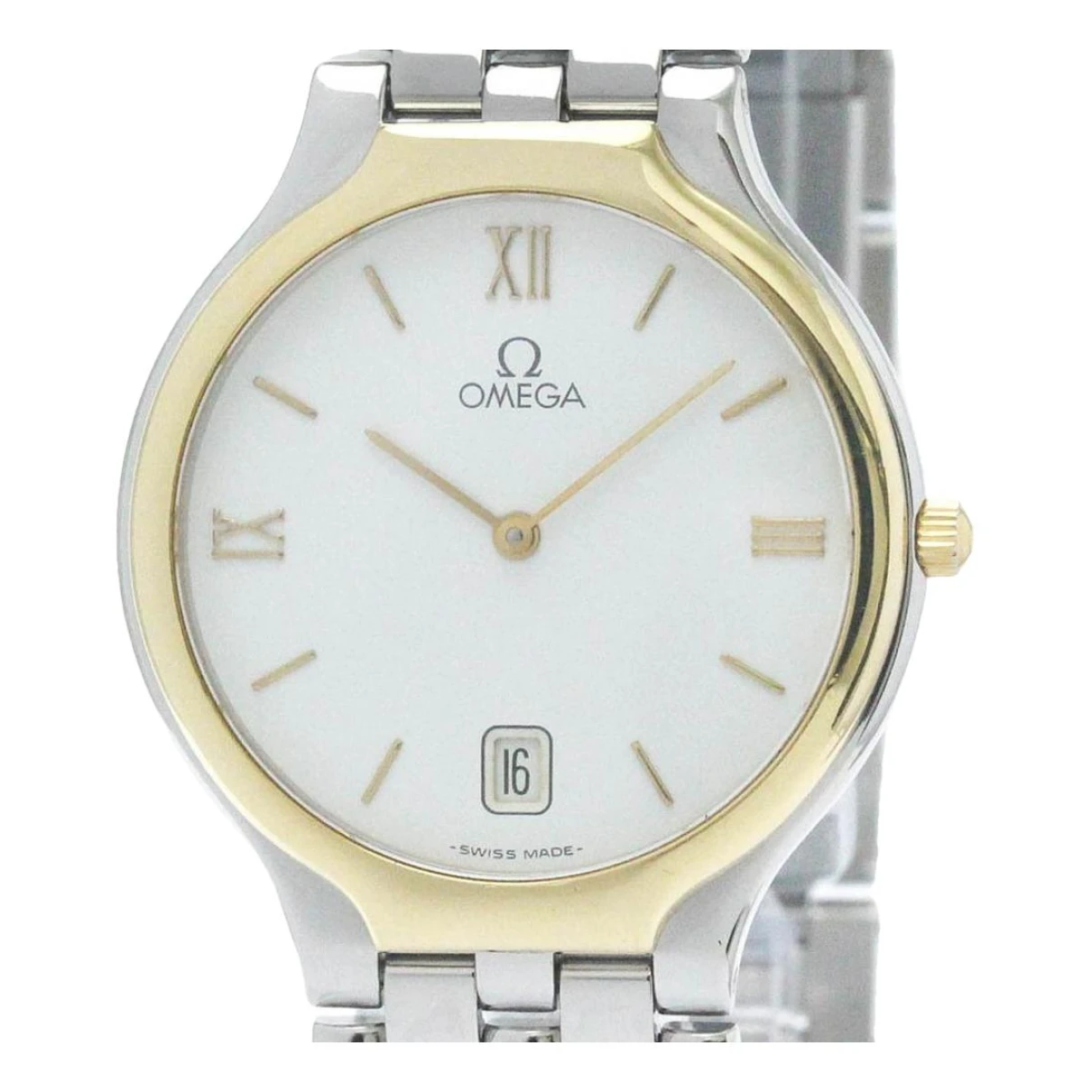 Pre-owned Omega De Ville Watch In White
