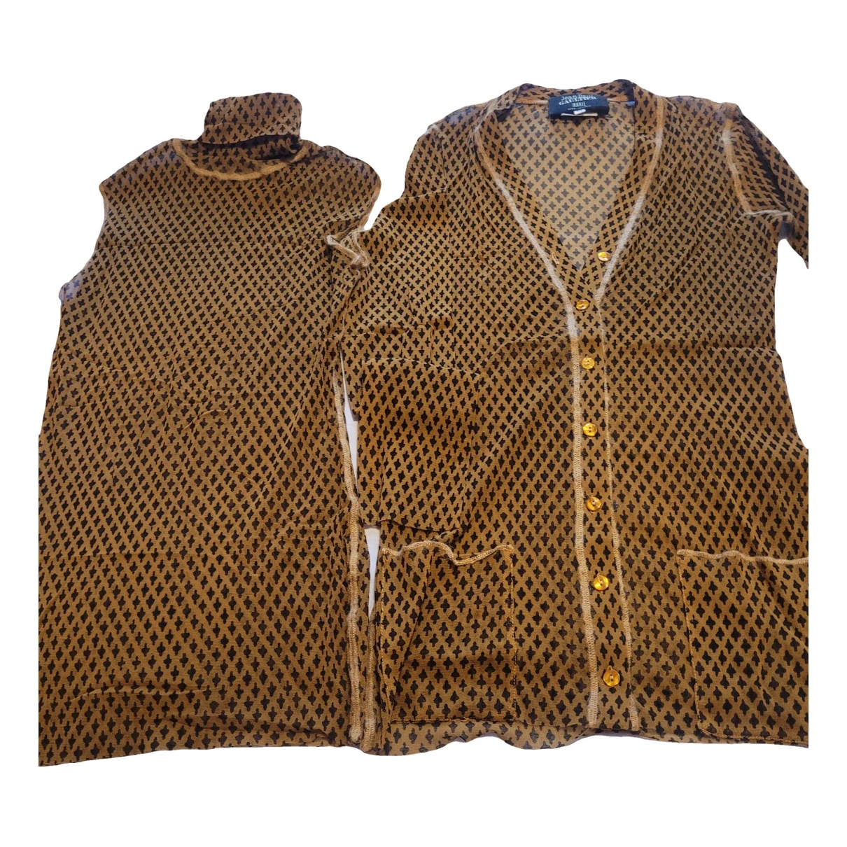 Pre-owned Jean Paul Gaultier Cashmere Knitwear In Brown