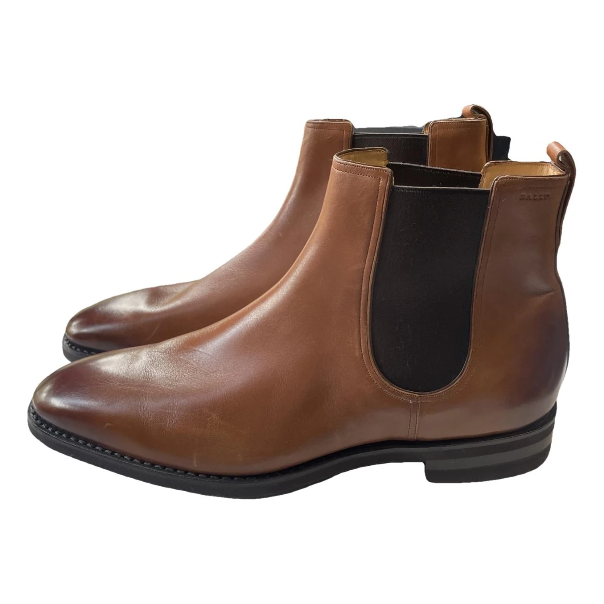 Pre-owned Bally Exotic Leathers Boots In Brown