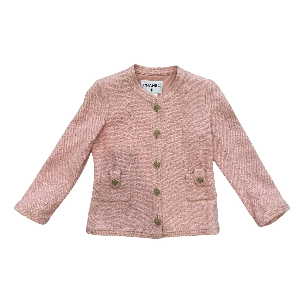 Pre-owned Chanel Blazer In Pink