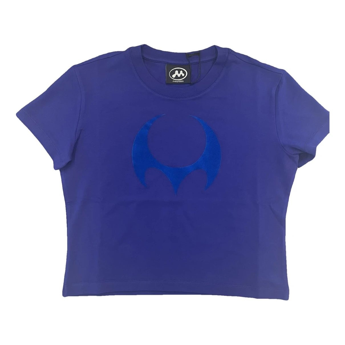 Pre-owned Mowalola T-shirt In Blue
