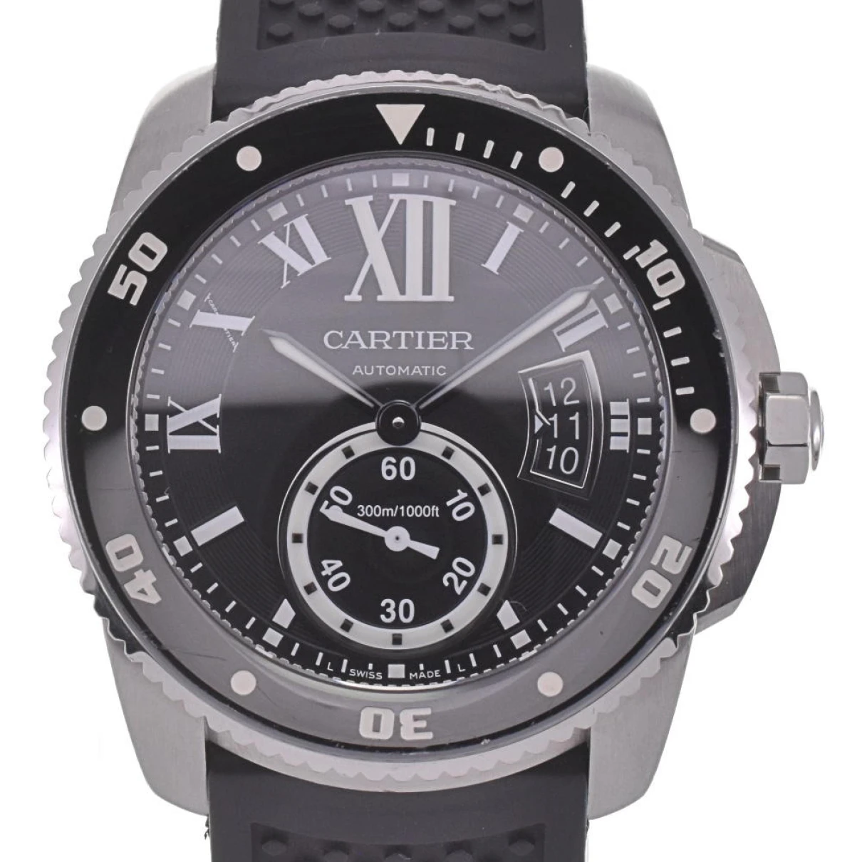 Pre-owned Cartier Watch In Black