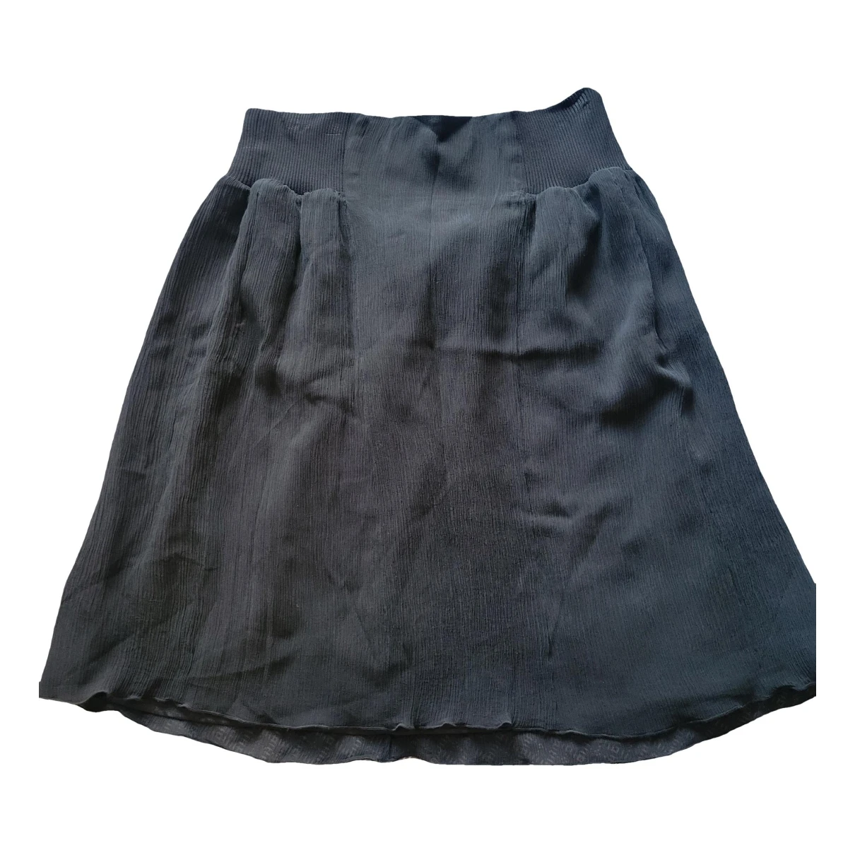 Pre-owned Dkny Skirt In Black