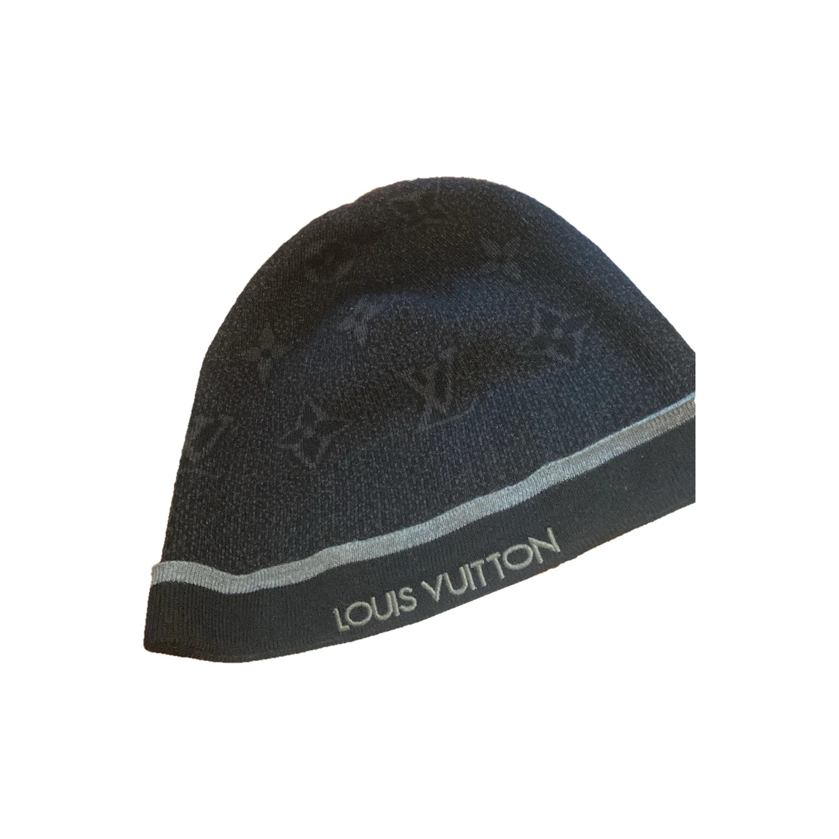 Pre-owned Louis Vuitton Wool Hat In Black