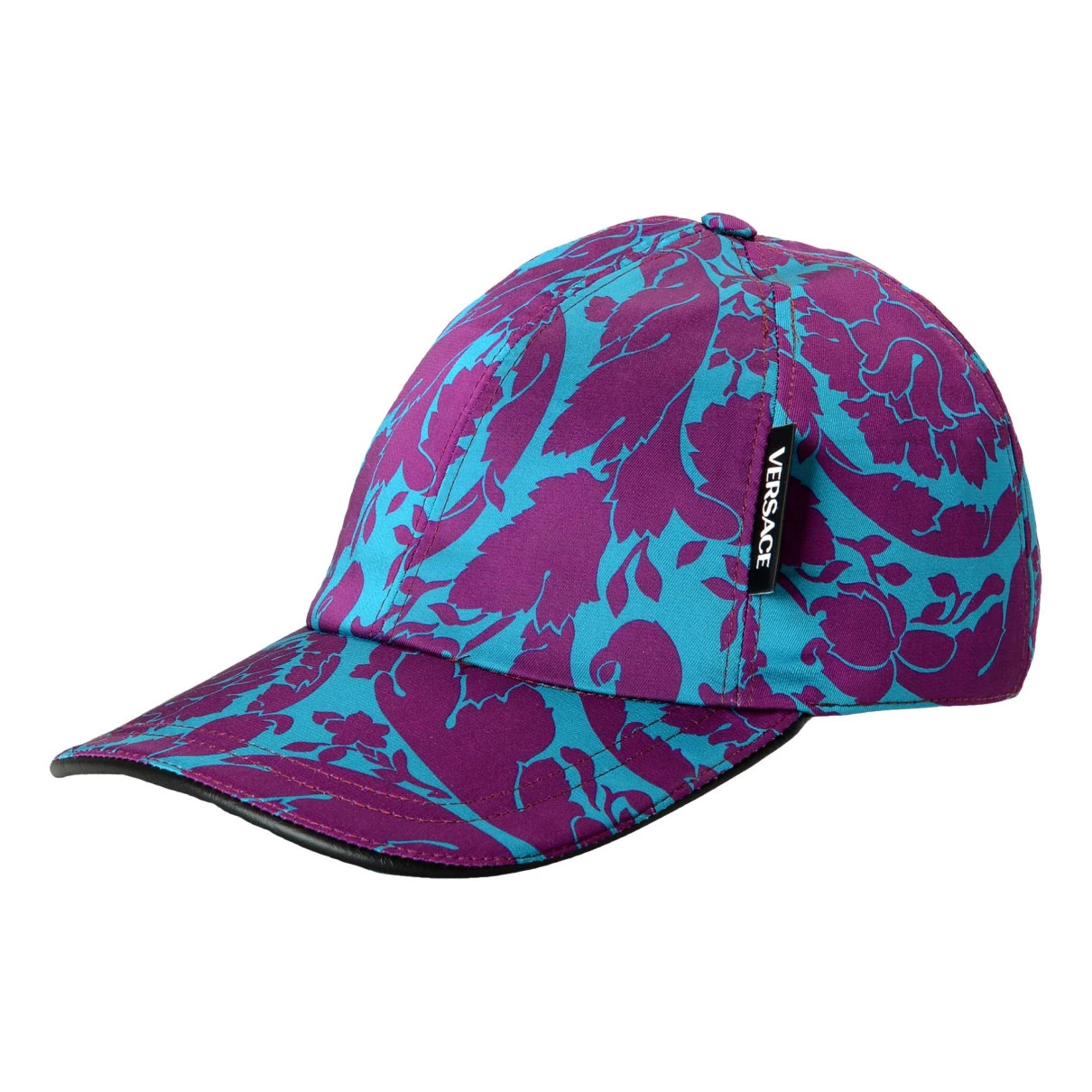Pre-owned Versace Cloth Hat In Multicolour