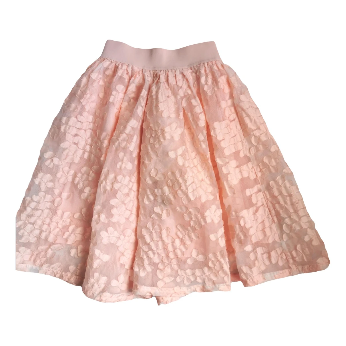 Pre-owned Maje Spring Summer 2021 Mid-length Skirt In Pink