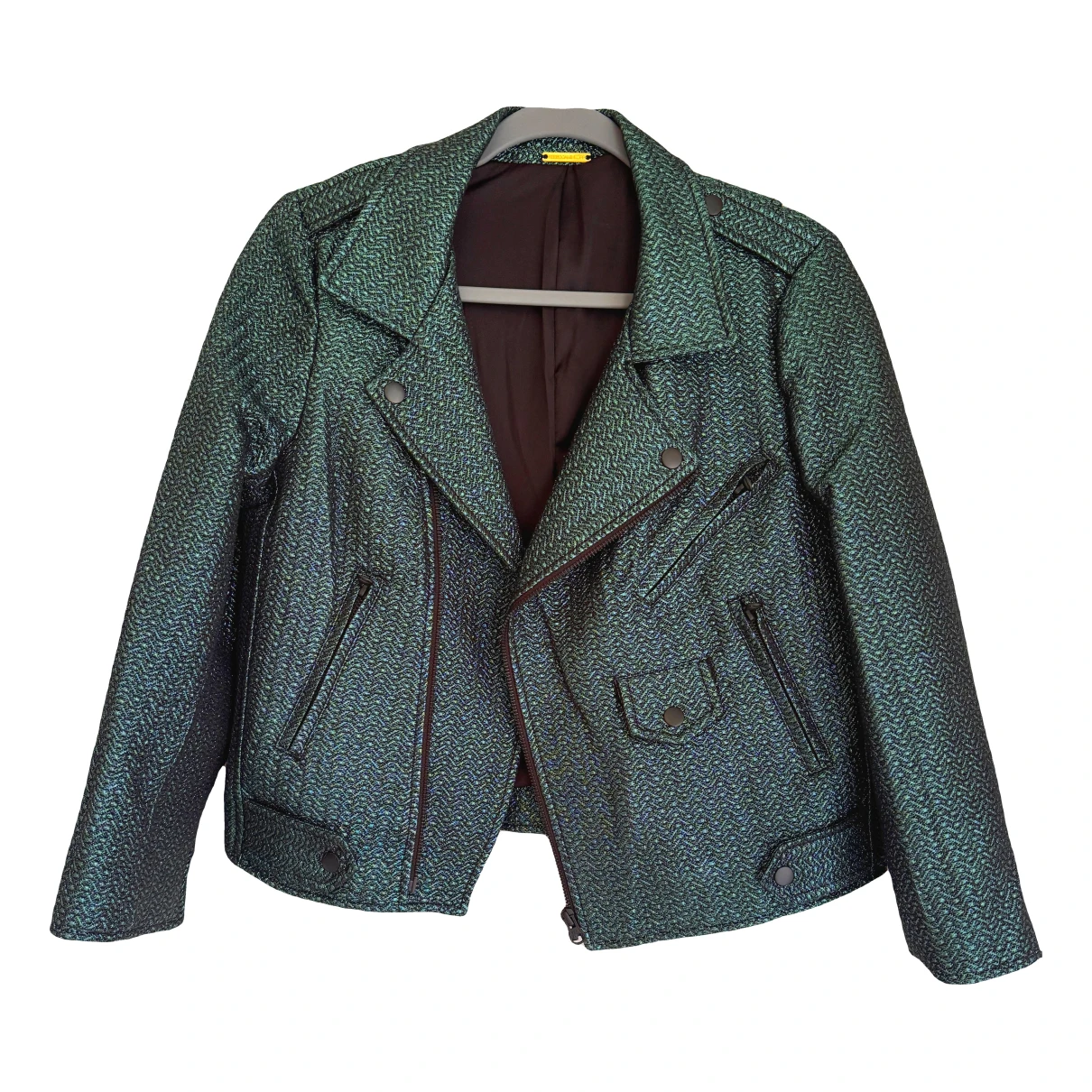Pre-owned Rebecca Minkoff Jacket In Green