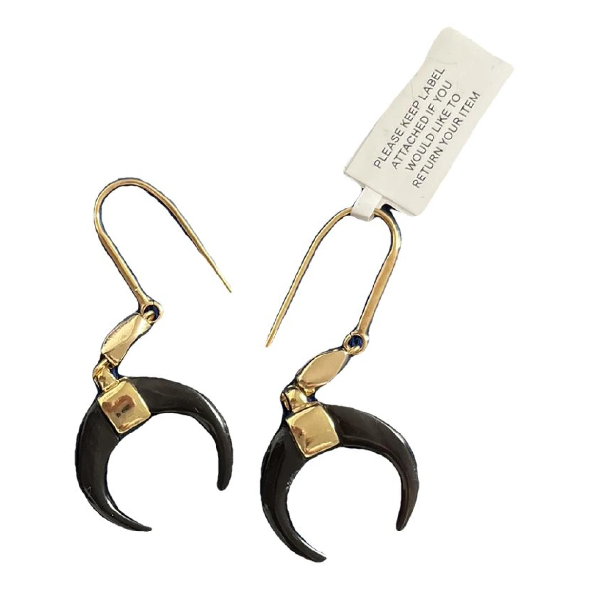 Pre-owned Isabel Marant Earrings In Black