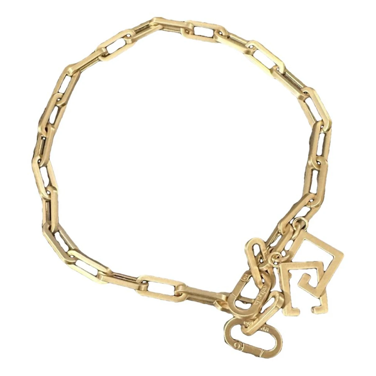 Pre-owned Cult Gaia Necklace In Gold