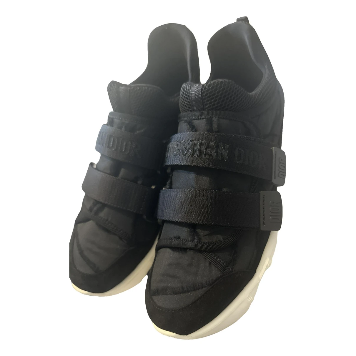 Pre-owned Dior D-wander Trainers In Black