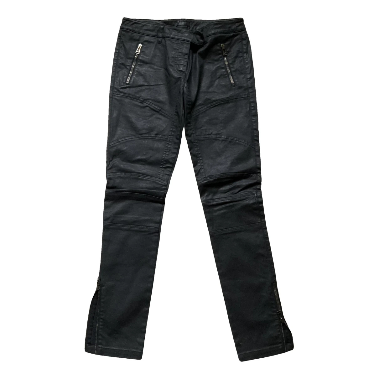 Pre-owned Belstaff Slim Jeans In Black