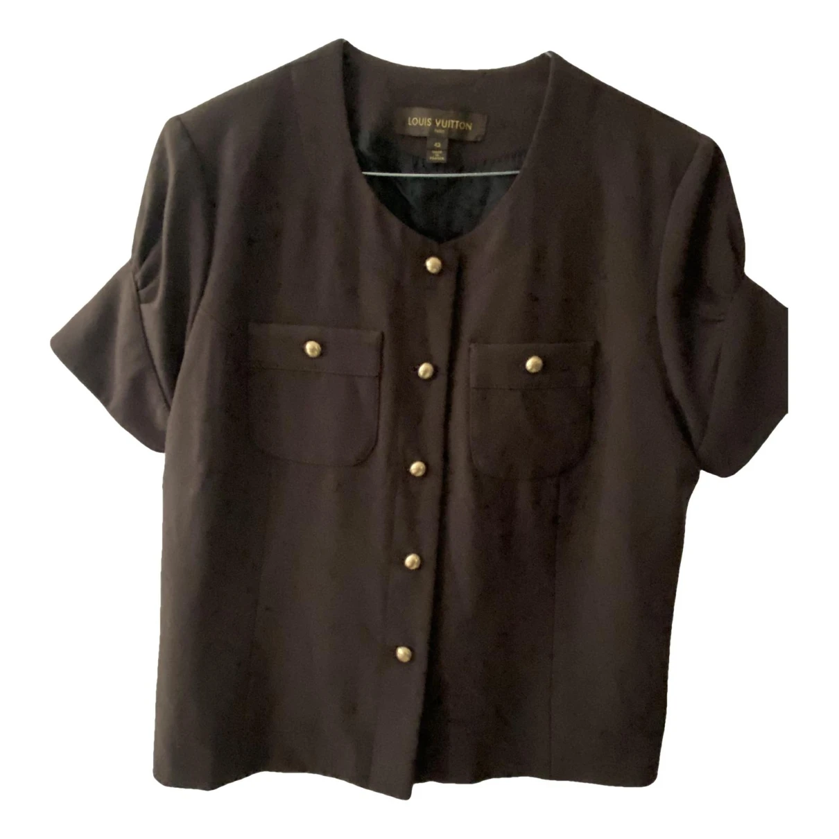 Pre-owned Louis Vuitton Blouse In Brown