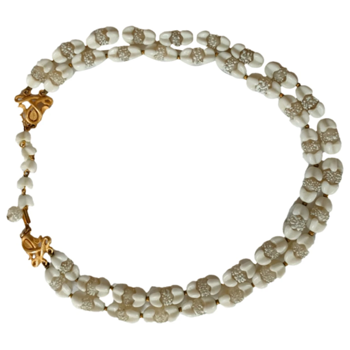 Pre-owned Trifari Necklace In White