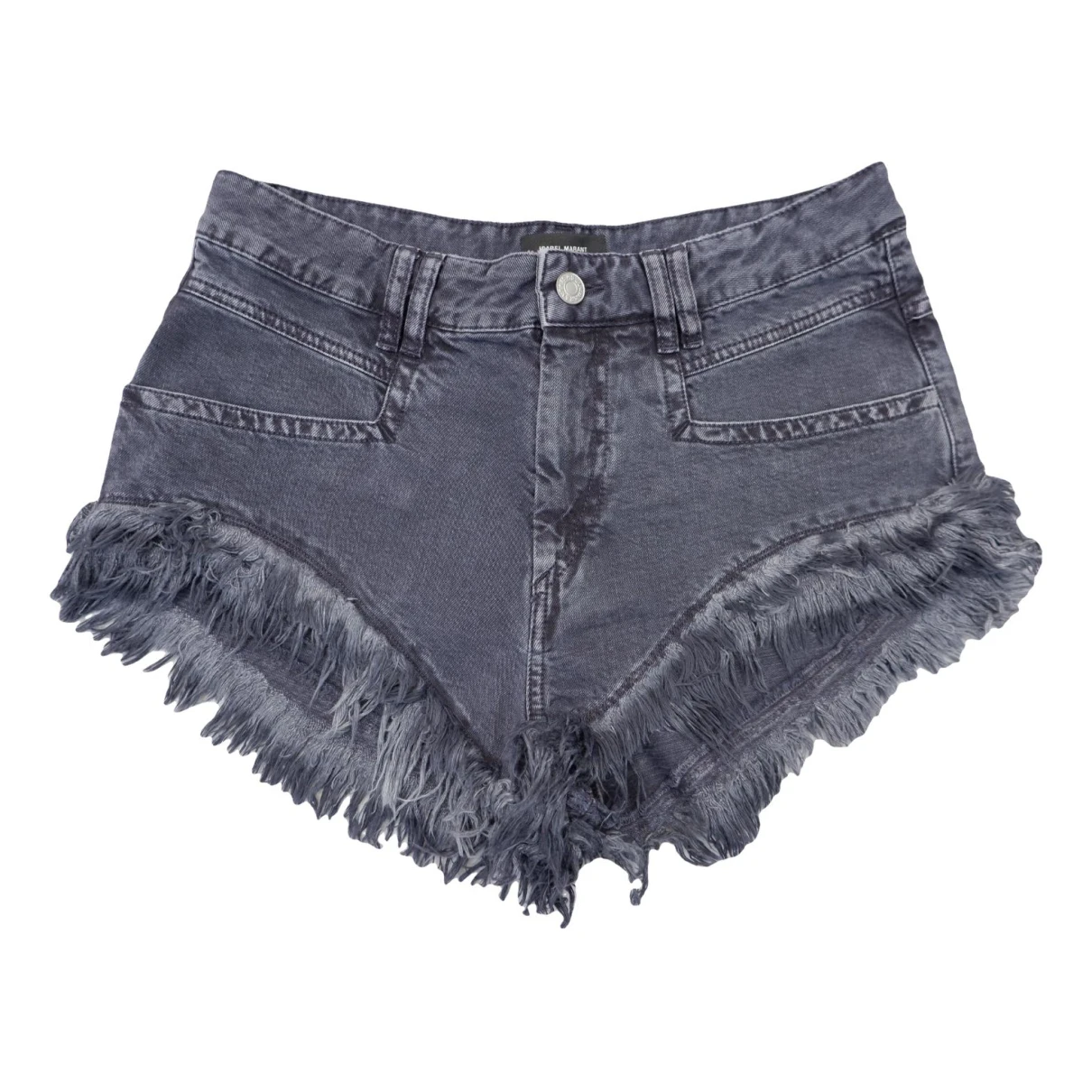Pre-owned Isabel Marant Mini Short In Grey