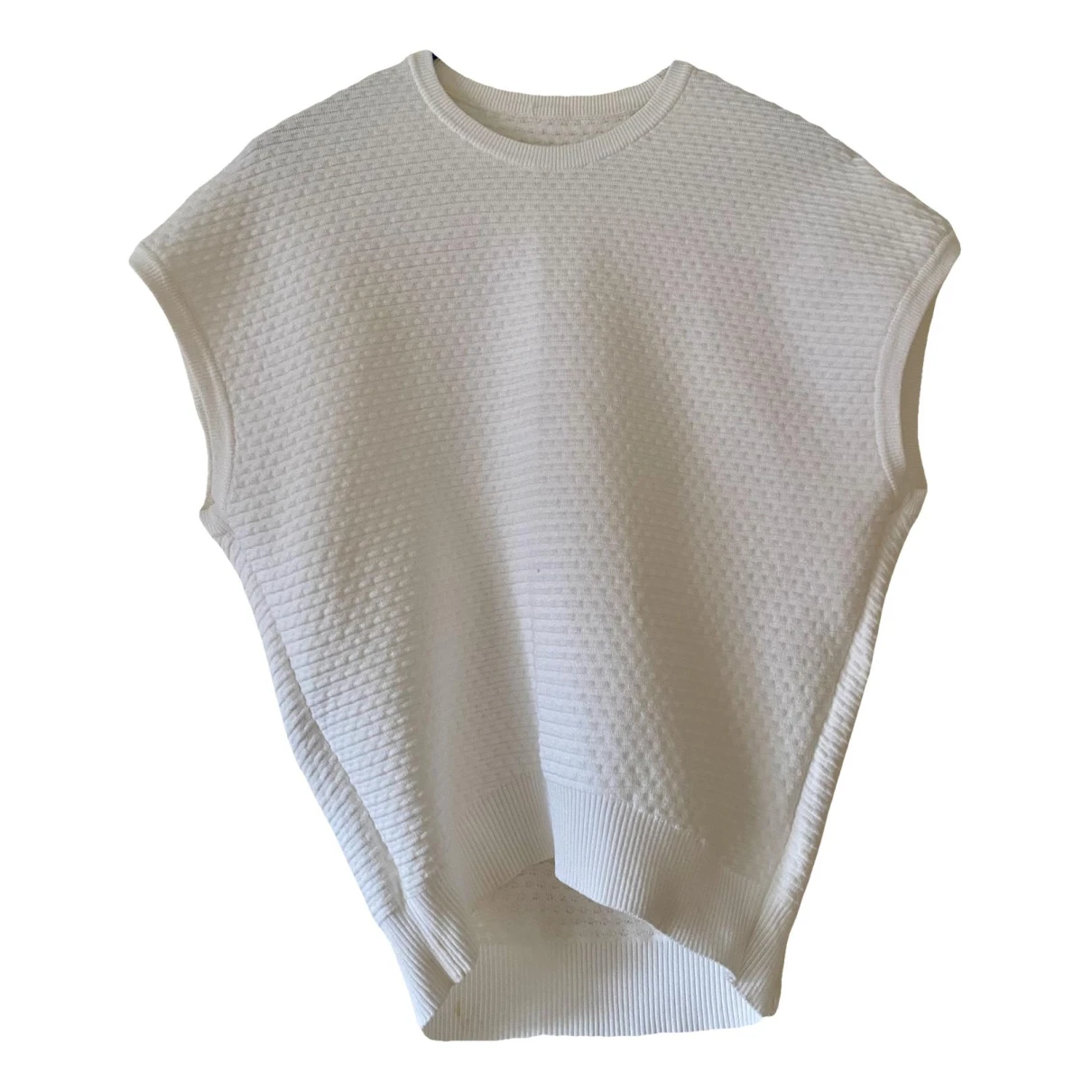 Pre-owned Carven Top In White
