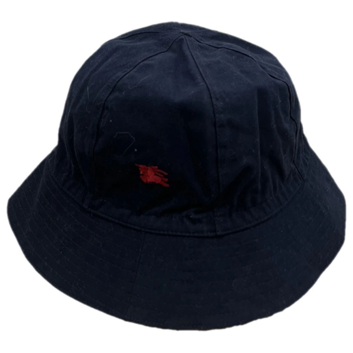 Pre-owned Burberry Hat In Navy