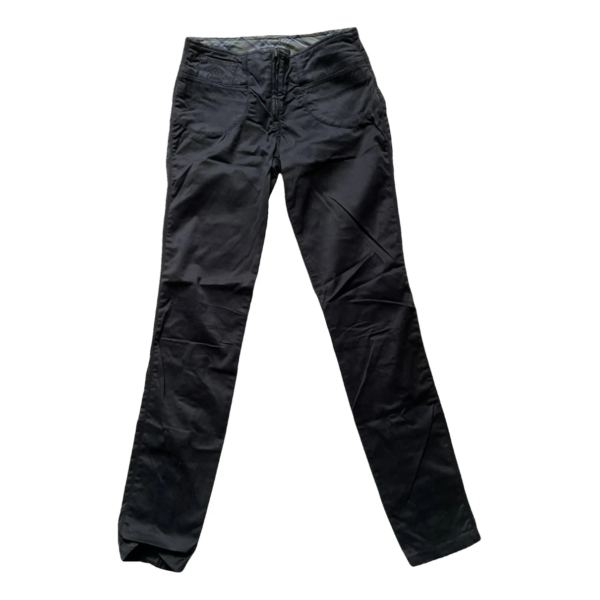 Pre-owned Belstaff Slim Jeans In Black