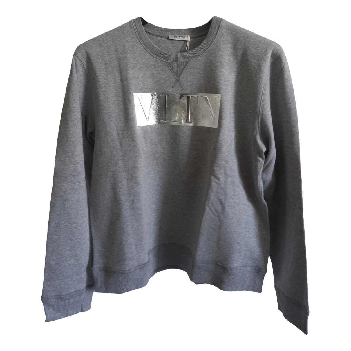 Pre-owned Valentino Vltn Sweatshirt In Grey