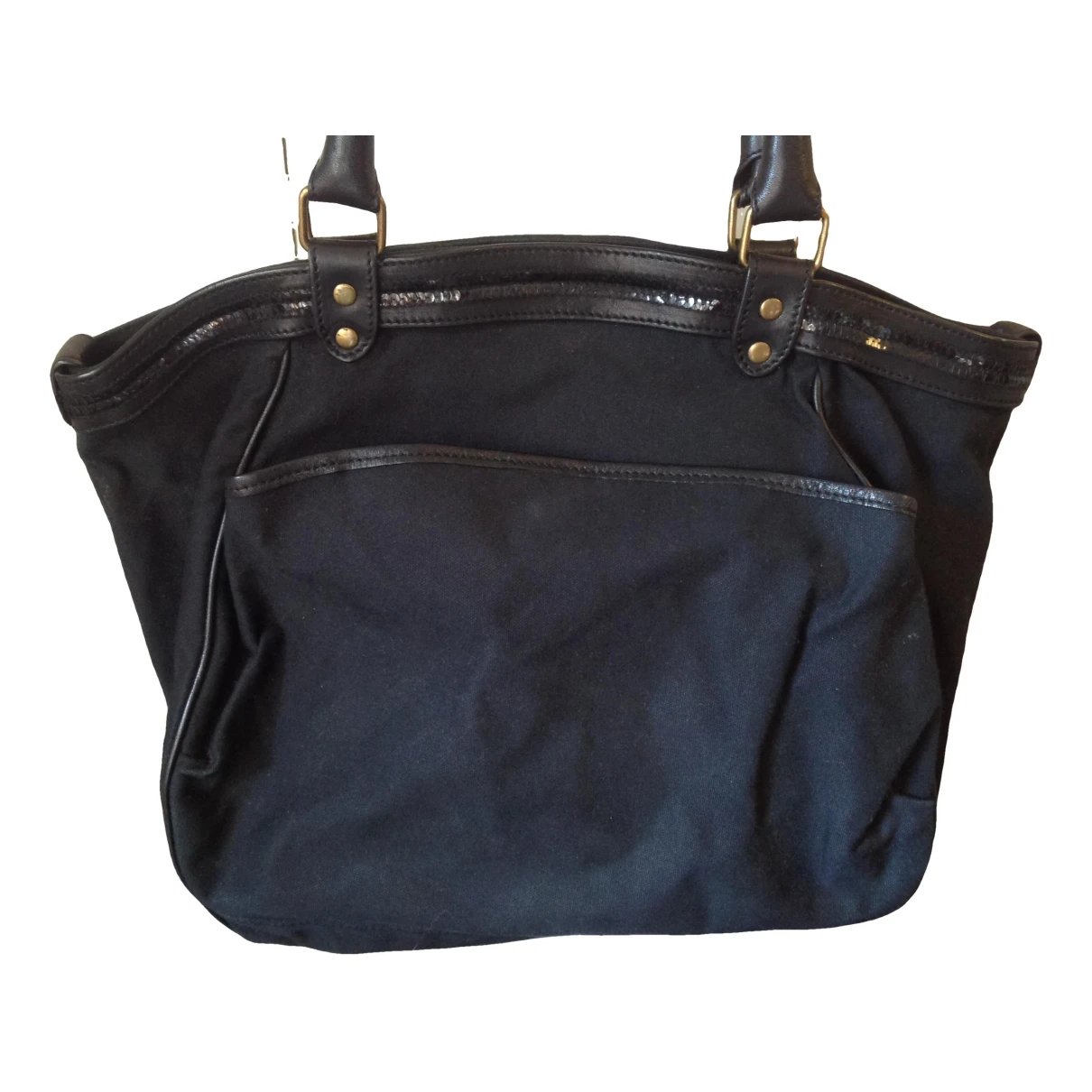 Pre-owned Vanessa Bruno Box Handbag In Black