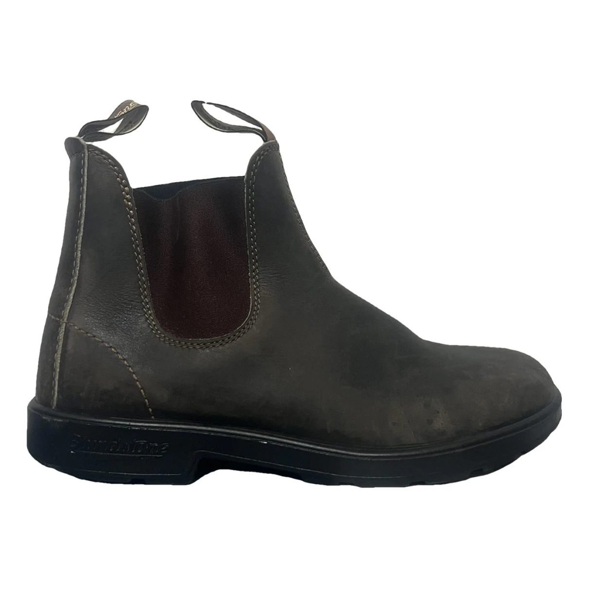 Pre-owned Blundstone Leather Boots In Brown
