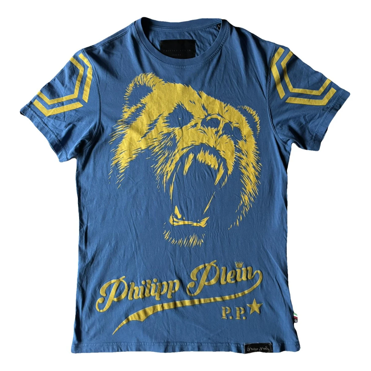 Pre-owned Philipp Plein T-shirt In Blue