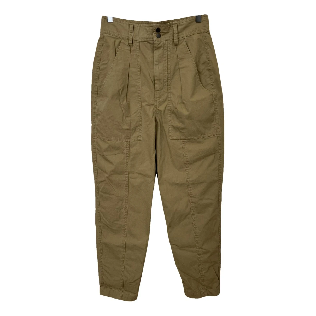 Pre-owned Isabel Marant Étoile Trousers In Khaki