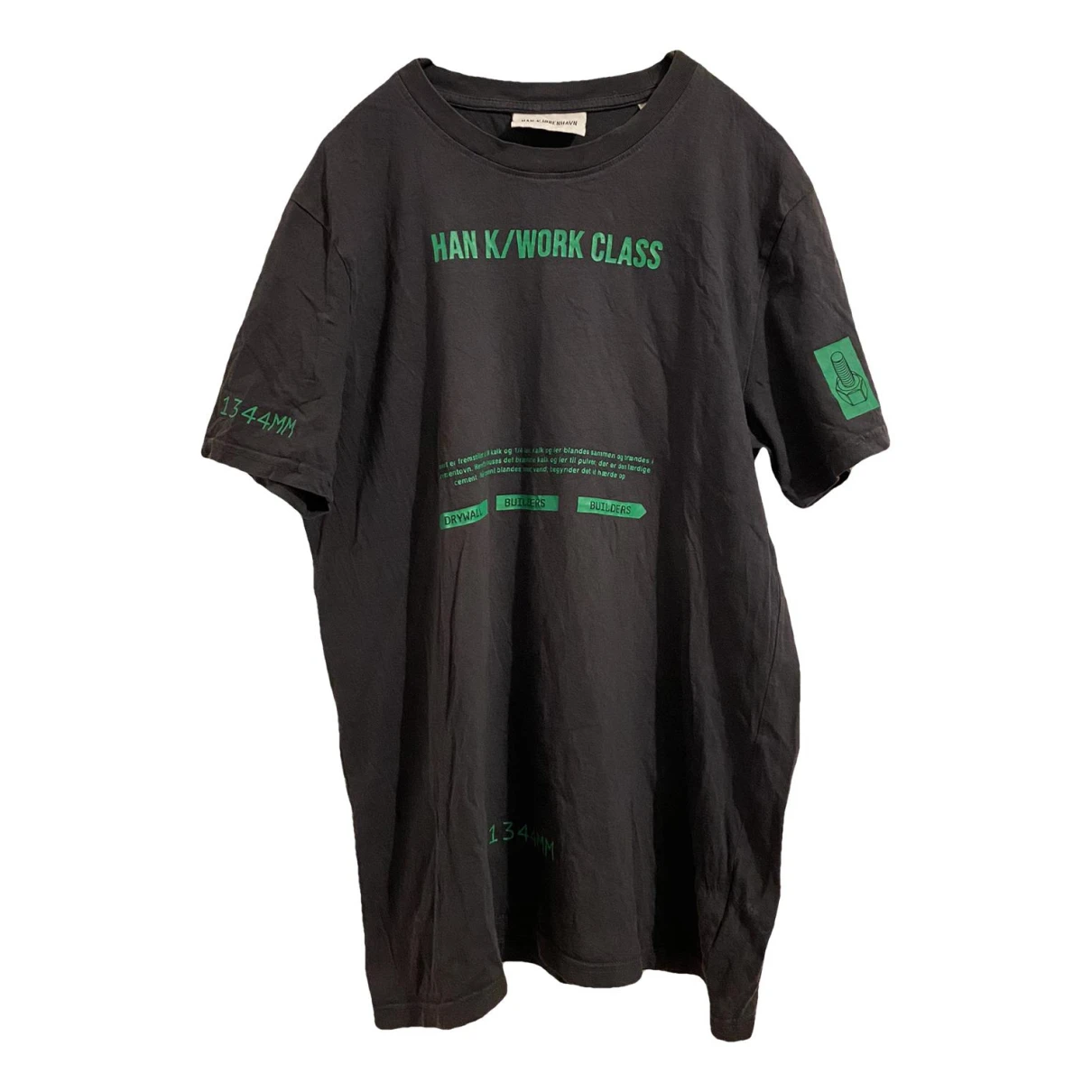 Pre-owned Han Kjobenhavn T-shirt In Black