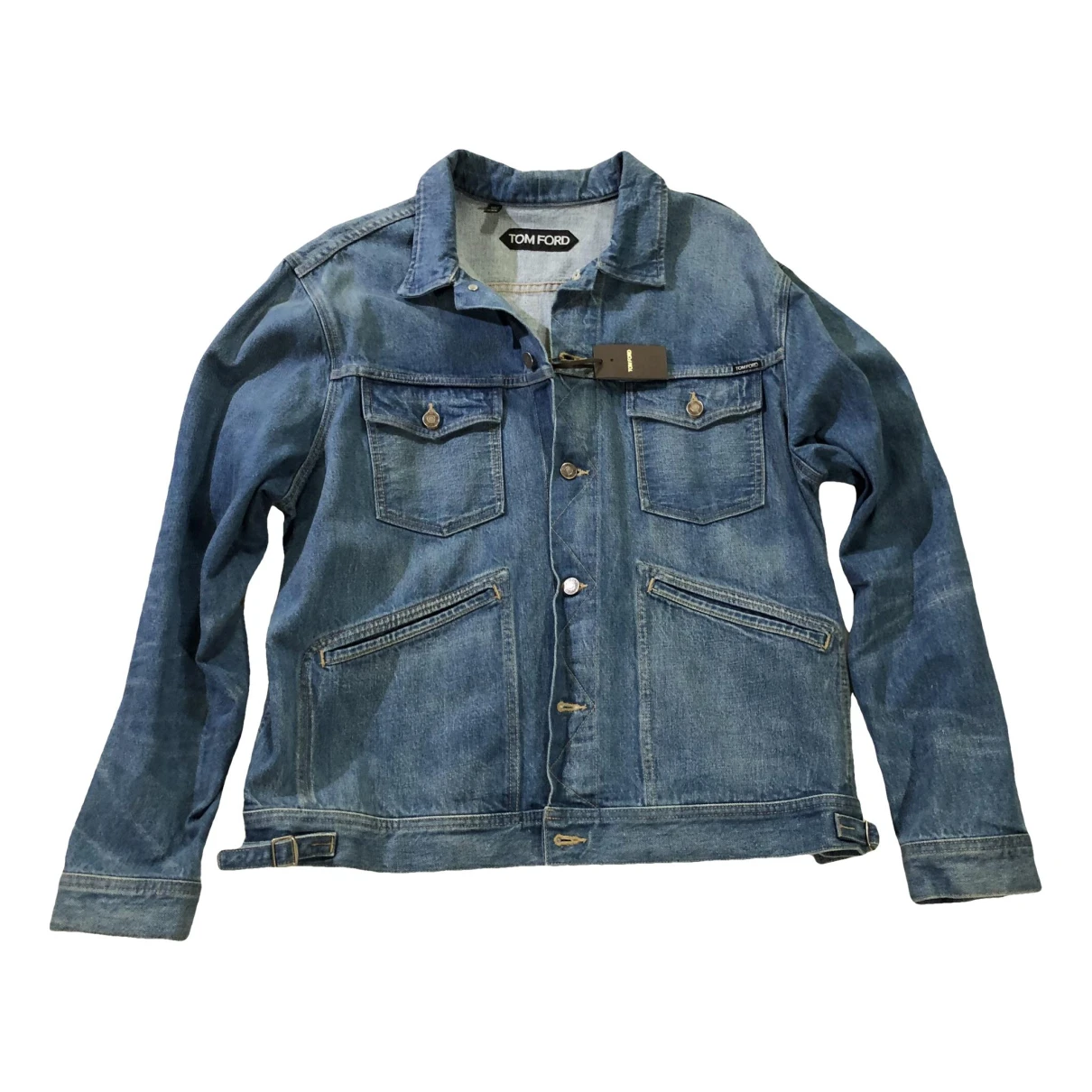 Pre-owned Tom Ford Jacket In Blue
