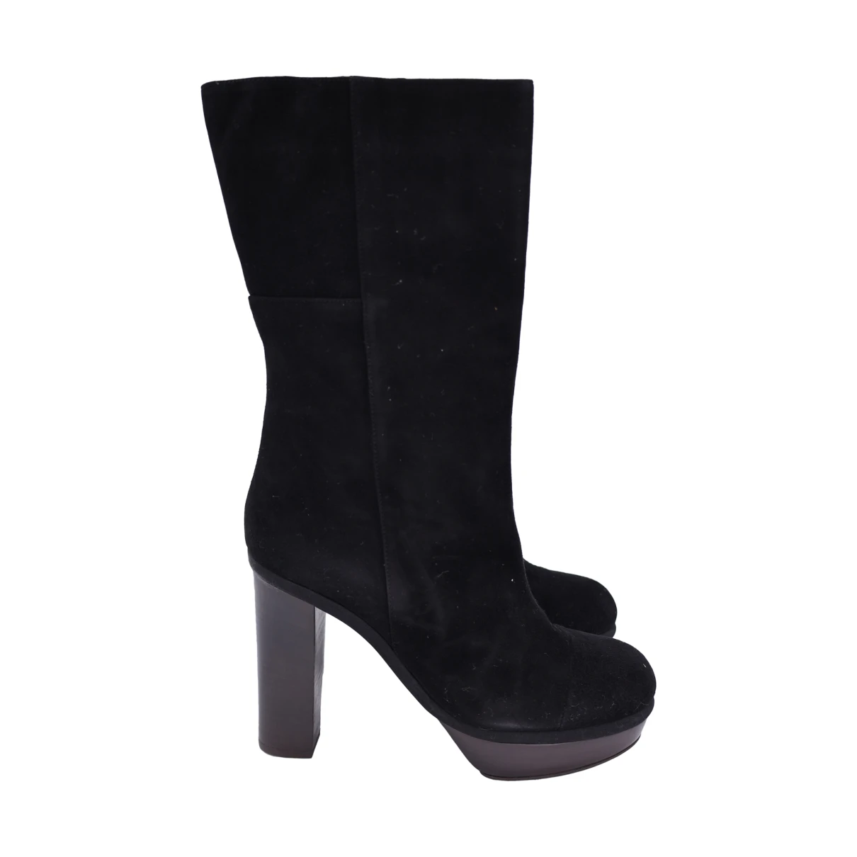 Pre-owned Marni Boots In Black