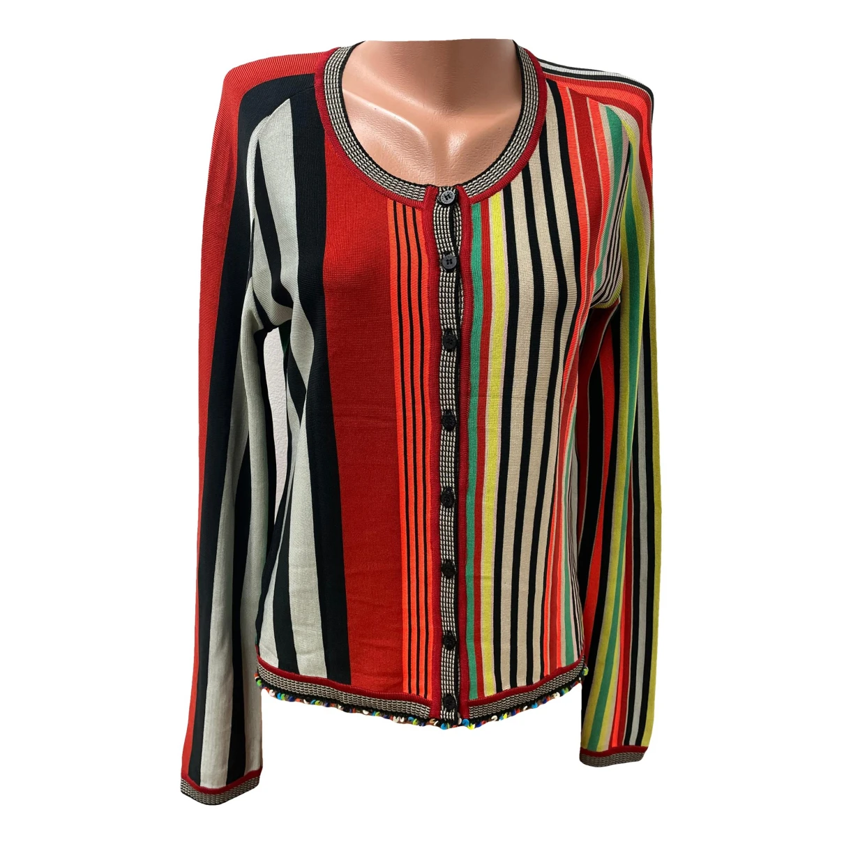 Pre-owned Kenzo Cardigan In Multicolour