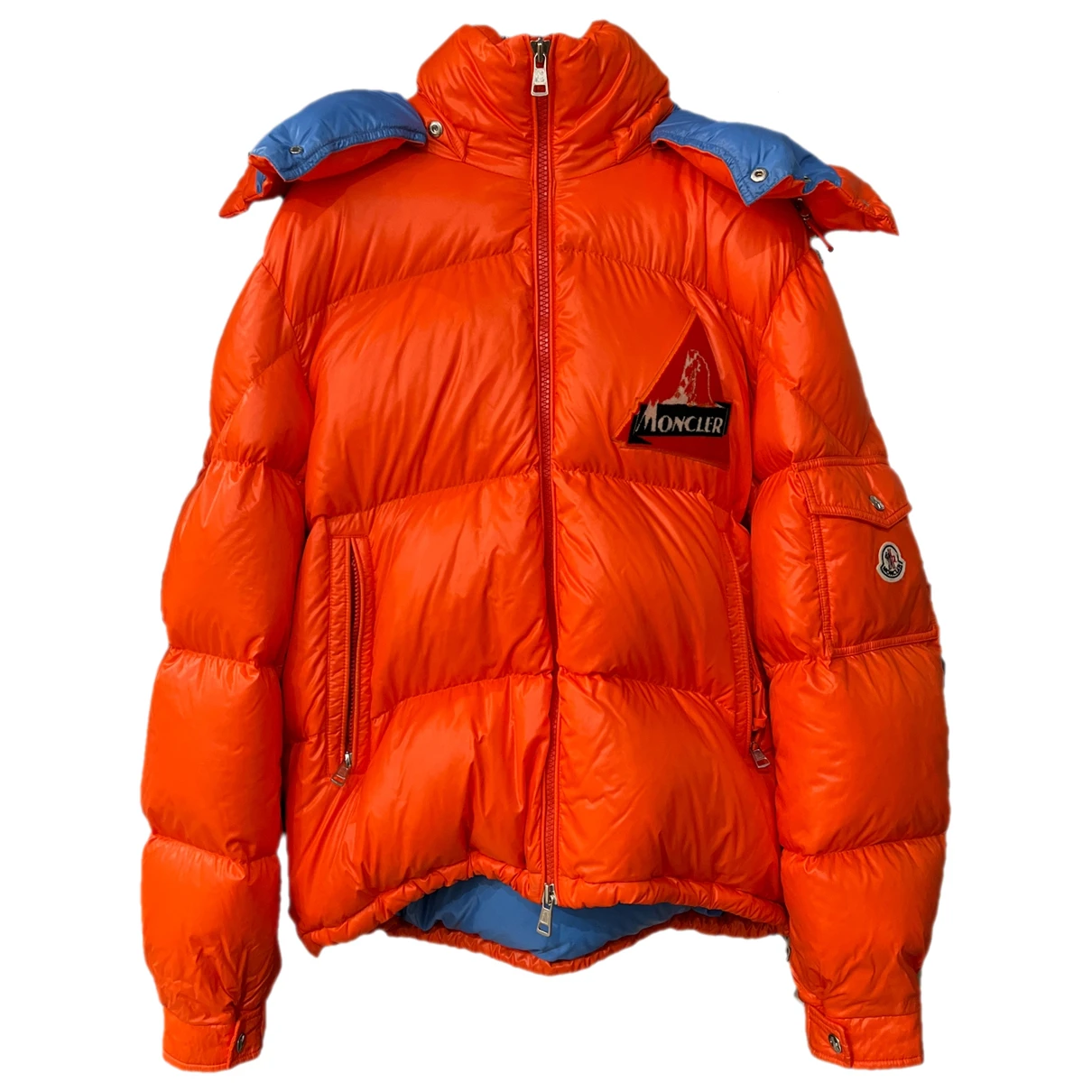 Pre-owned Moncler Classic Jacket In Orange