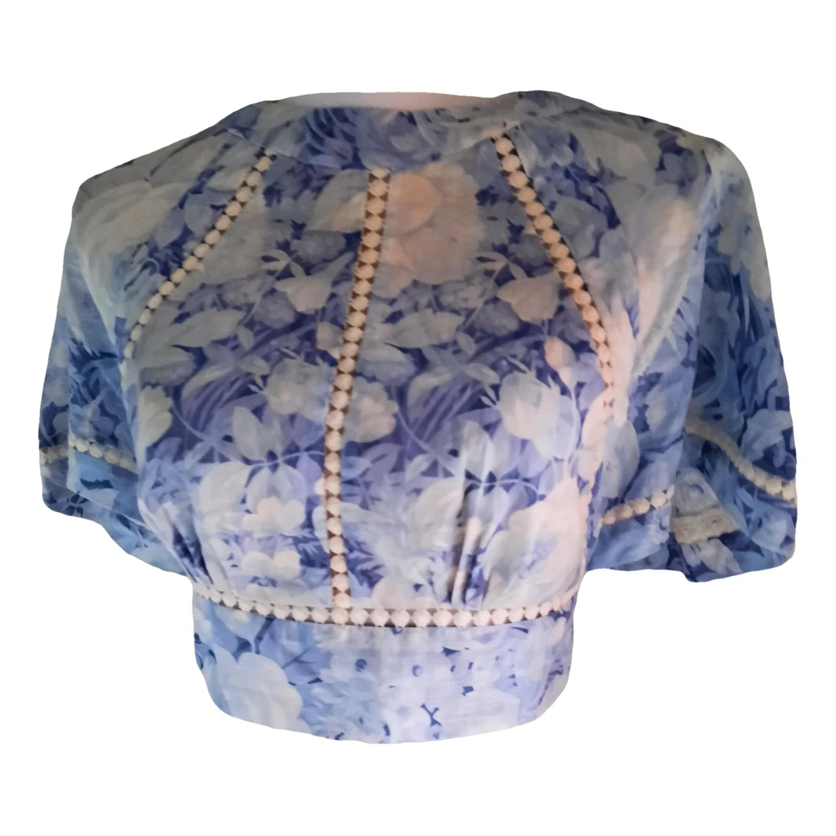 Pre-owned Zimmermann Blouse In Blue
