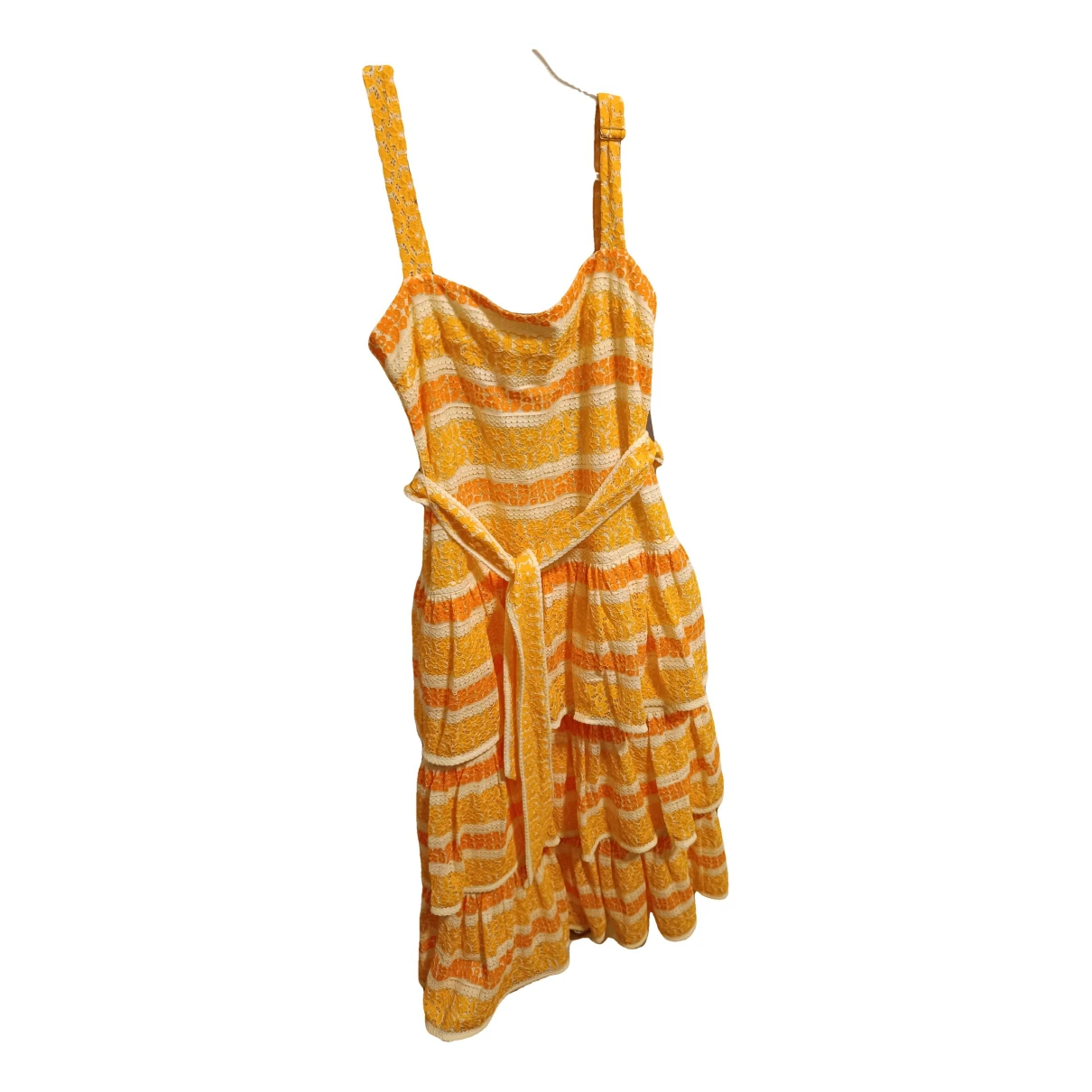 Pre-owned Zimmermann Maxi Dress In Orange