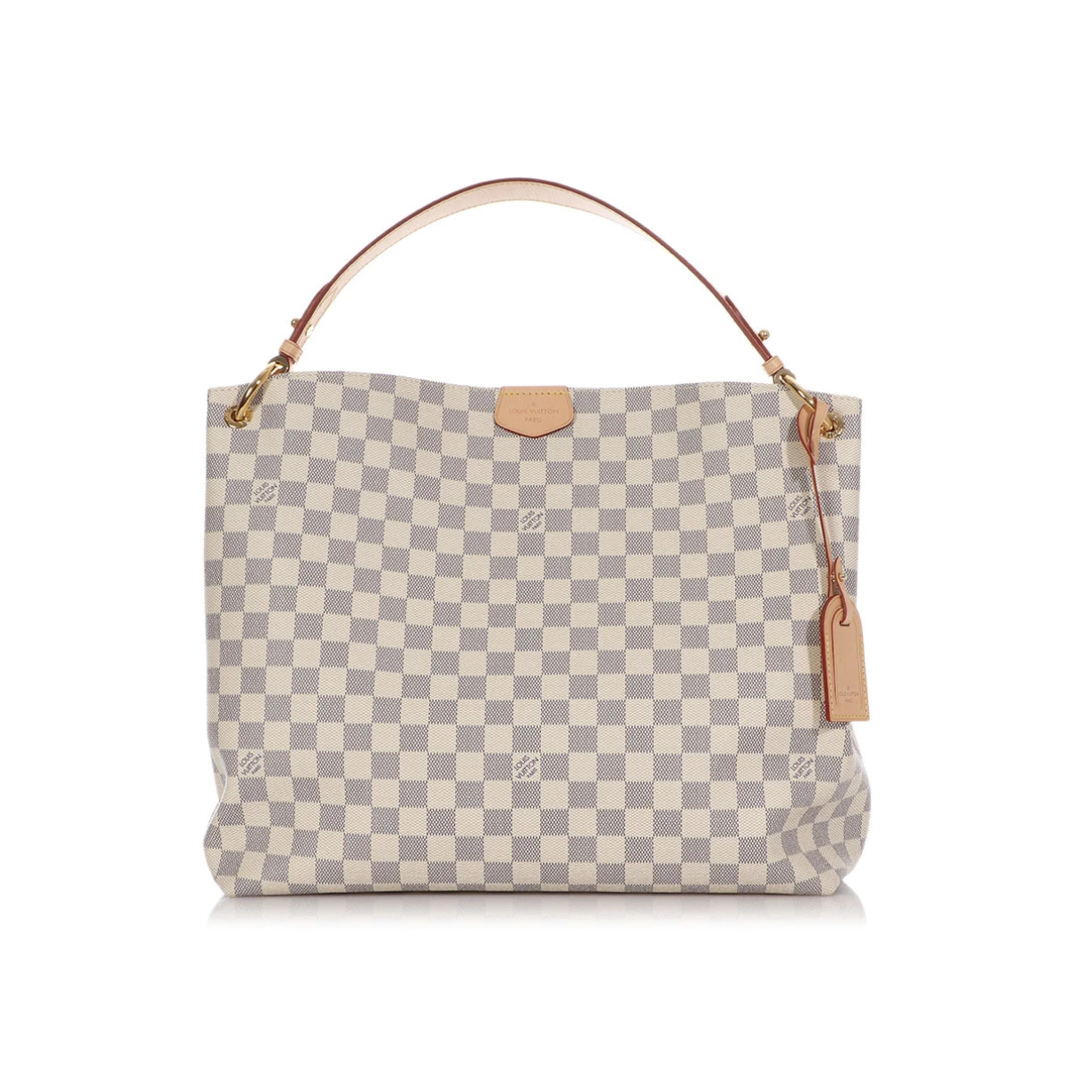 Pre-owned Louis Vuitton Graceful Cloth Satchel In Other
