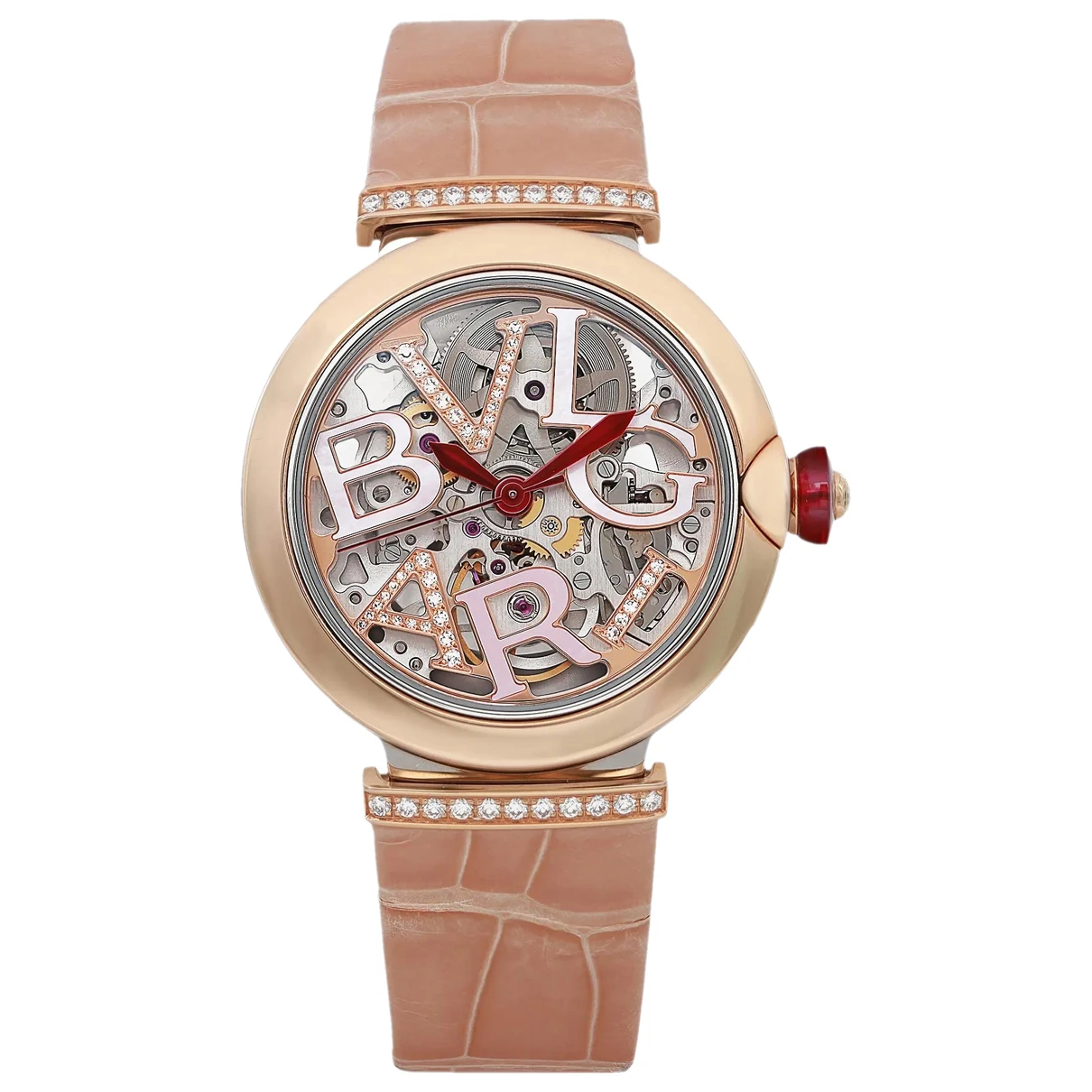 Pre-owned Bvlgari Pink Gold Watch