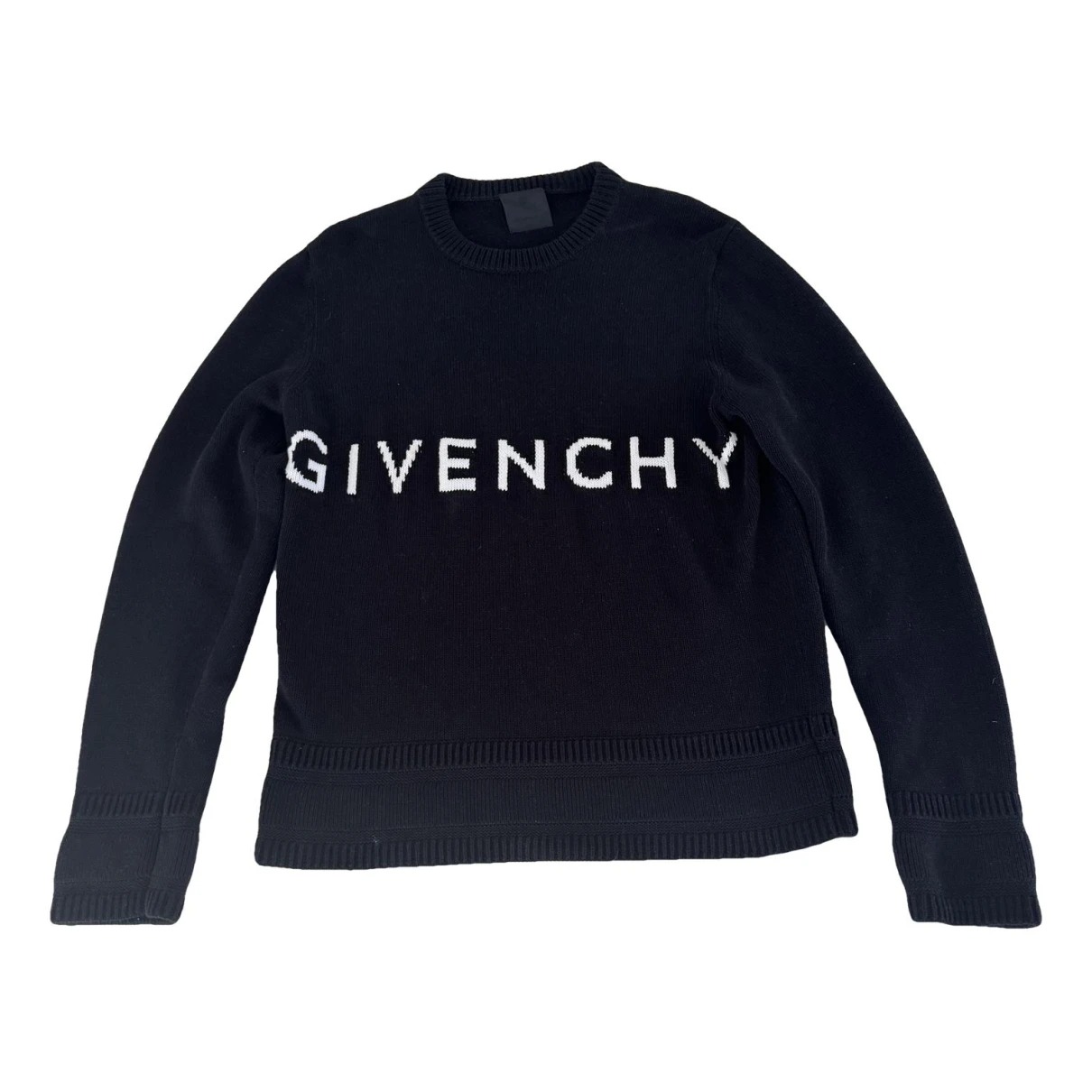 Pre-owned Givenchy Wool Sweatshirt In Black