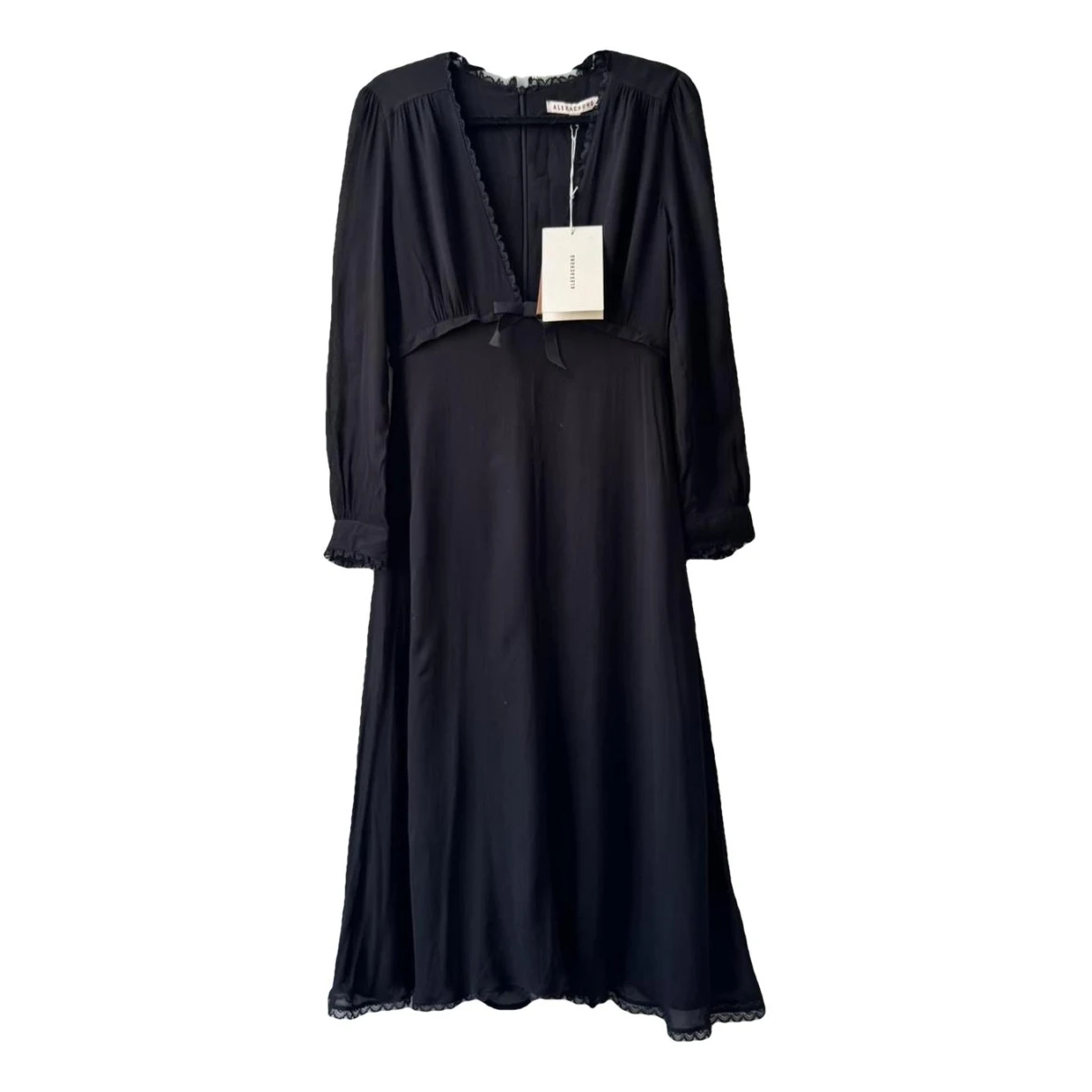 Pre-owned Alexa Chung Mid-length Dress In Black