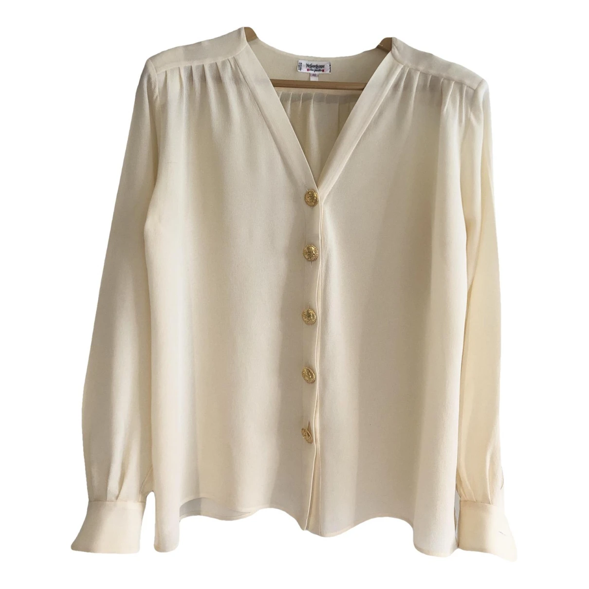 Pre-owned Saint Laurent Silk Blouse In Other