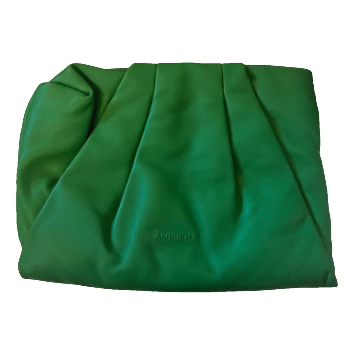 Pre-owned Ambush Leather Handbag In Green