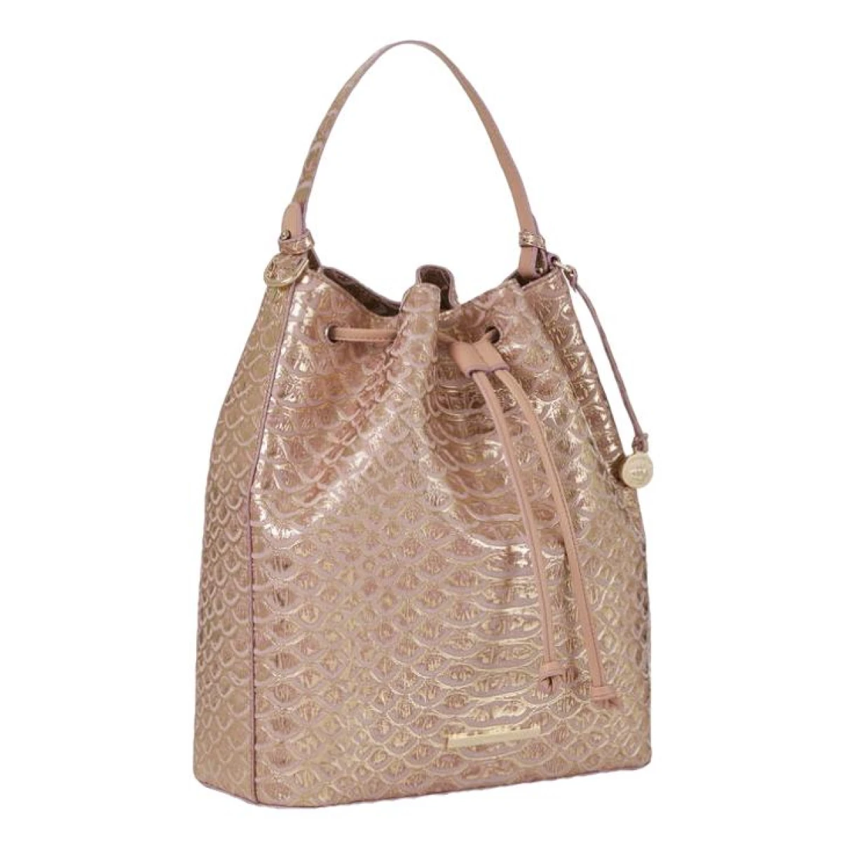 Pre-owned Brahmin Leather Handbag In Pink