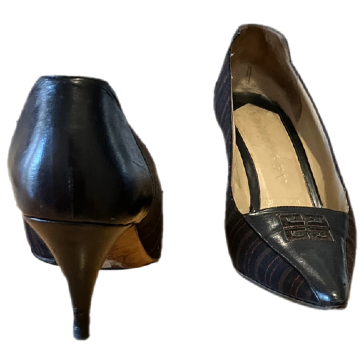 Pre-owned Givenchy Patent Leather Heels In Brown