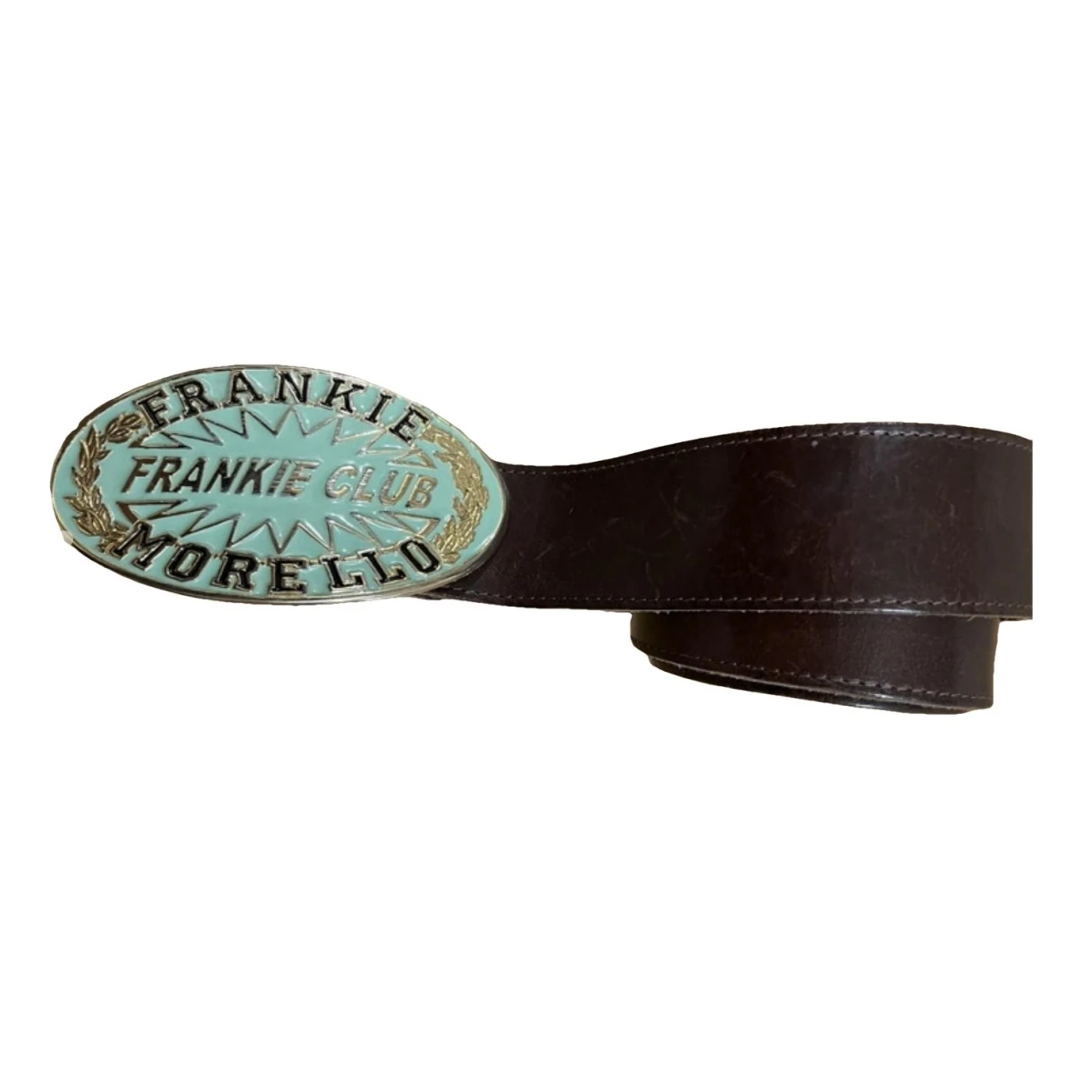 Pre-owned Frankie Morello Leather Belt In Brown