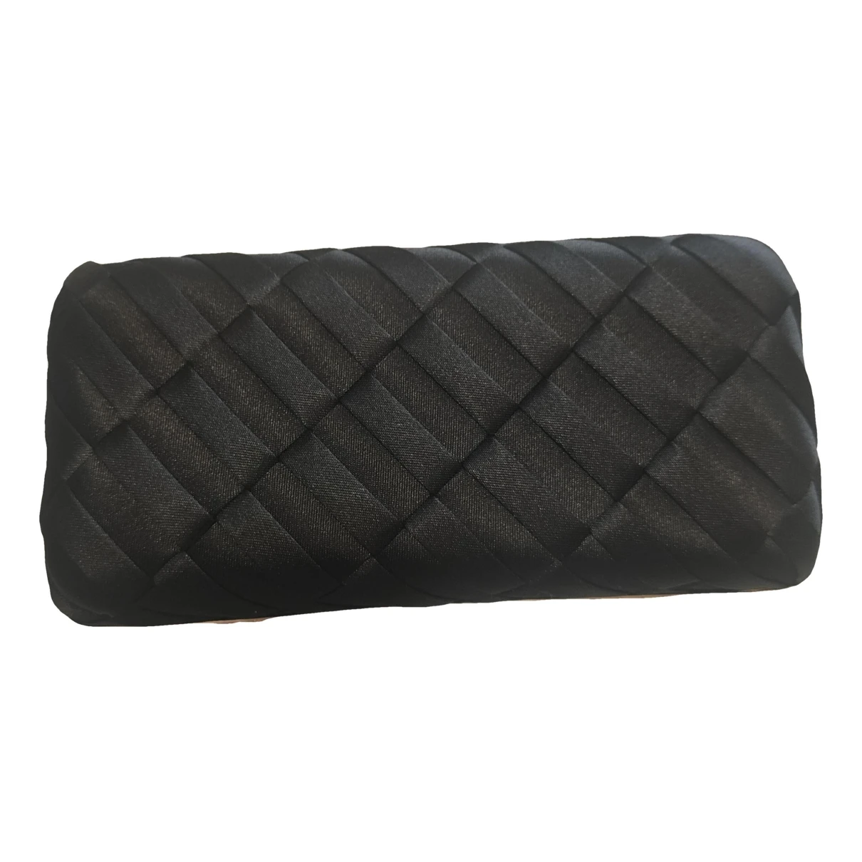 Pre-owned Coccinelle Cloth Clutch Bag In Black