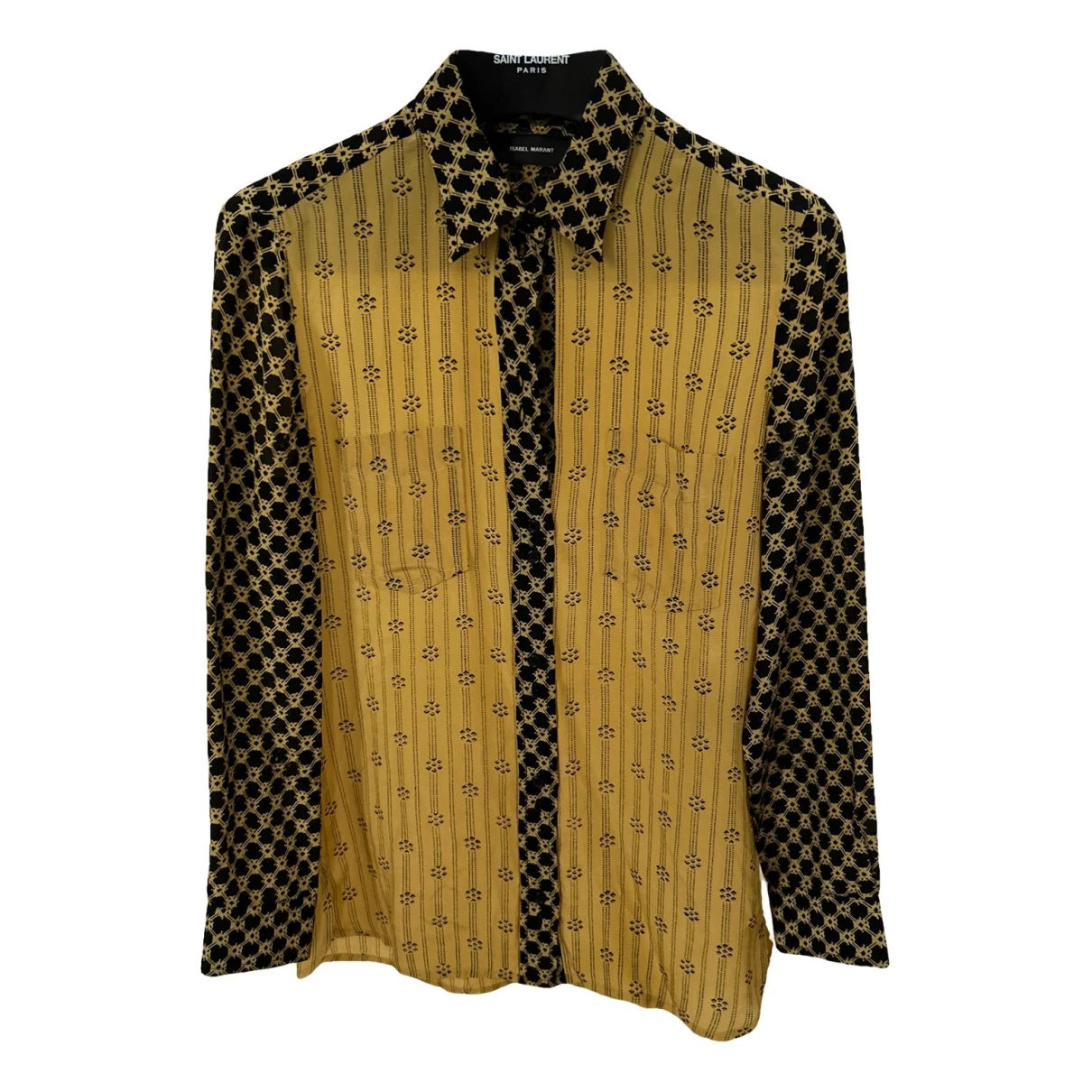 Pre-owned Isabel Marant Silk Shirt In Yellow