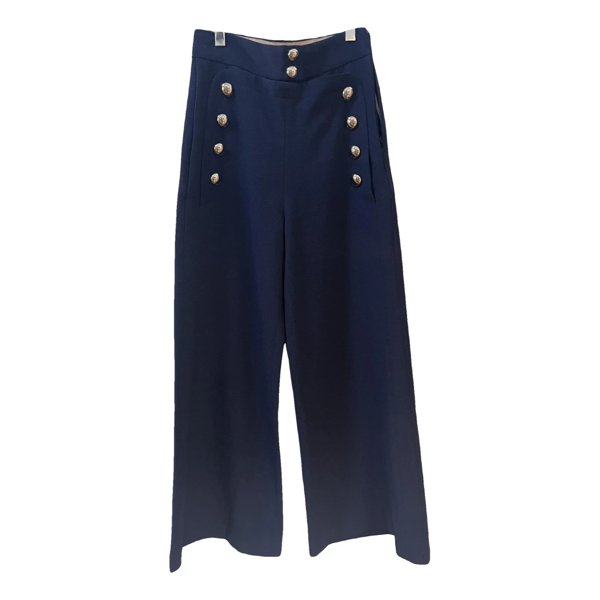 Pre-owned Chloé Cloth Short Pants In Navy