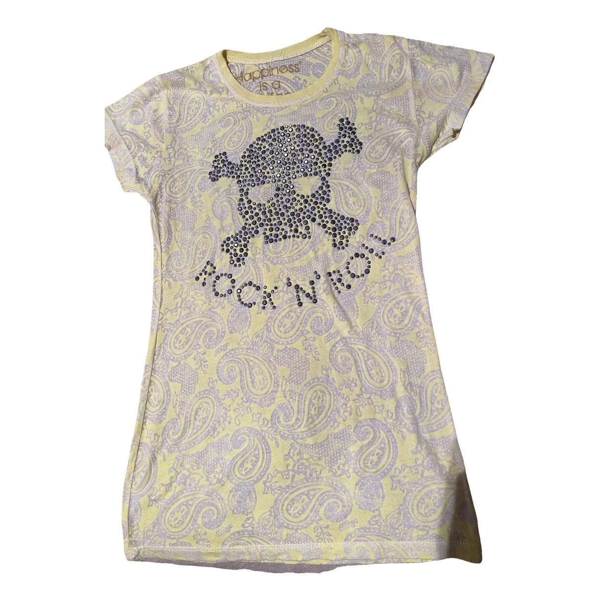 Pre-owned Happiness T-shirt In Yellow