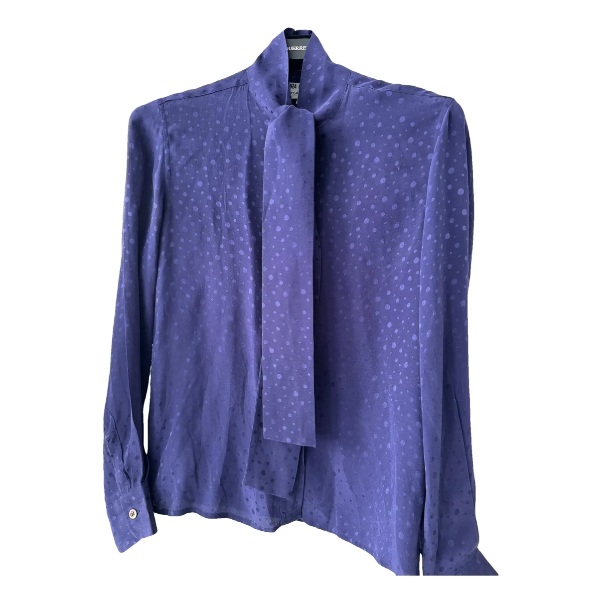 Pre-owned Laura Biagiotti Silk Shirt In Purple